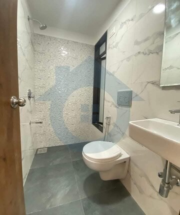 Bathroom in 2 BHK Apartment at Mahavir Kanti Dreams, Nalasopara East – for Rent