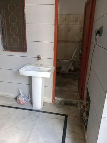 Bathroom in 1.5 BHK Builder Floor at Sector 12 – for Rent