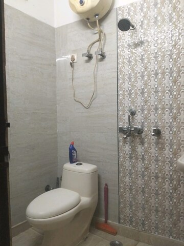 Bathroom in 2 BHK Builder Floor at Laxmi Nagar – for Rent