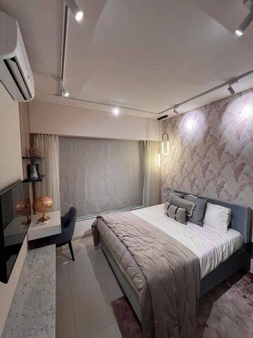 Bedroom in 1 BHK Apartment at S And S Emerald Tower A Wing, Vasai East – for Rent