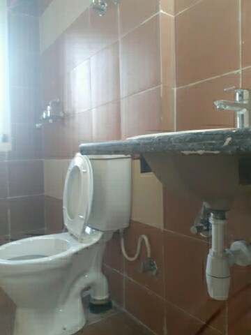 Bathroom in 3 BHK Apartment at Mahagun Mywoods, Sector 16c Greater Noida – for Rent