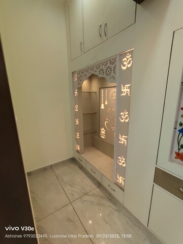 Building Lobby in 3 BHK Villa at Jankipuram – for Sale