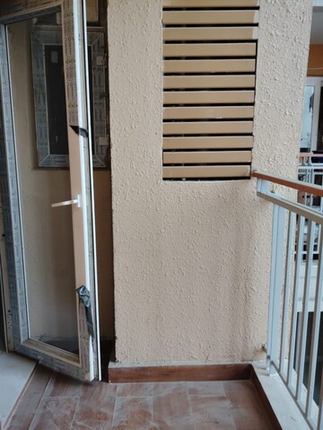 Balcony in 3 BHK Apartment at Rishita Manhattan, Gomti Nagar – for Rent