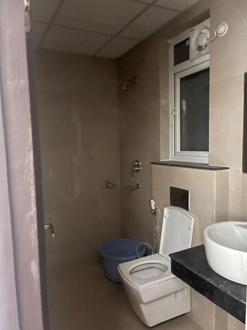Bathroom in 3 BHK Apartment at Gomti Nagar – for Rent