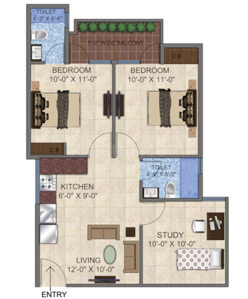 3 BHK Apartment For Resale in GLS Avenue 51 Sector 92 Gurgaon  8110393