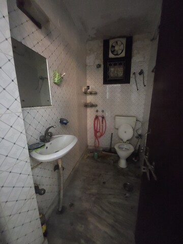 Bathroom in 3 BHK Builder Floor at Panchsheel Vihar – for Rent