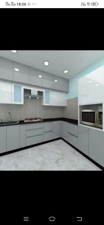 Kitchen in 3 BHK Apartment at Sector 16c Greater Noida – for Rent