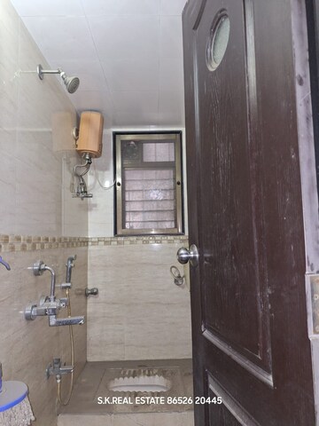 Bathroom in 1 BHK Apartment at Suryoday CHS Goregoan, Goregaon East – for Rent