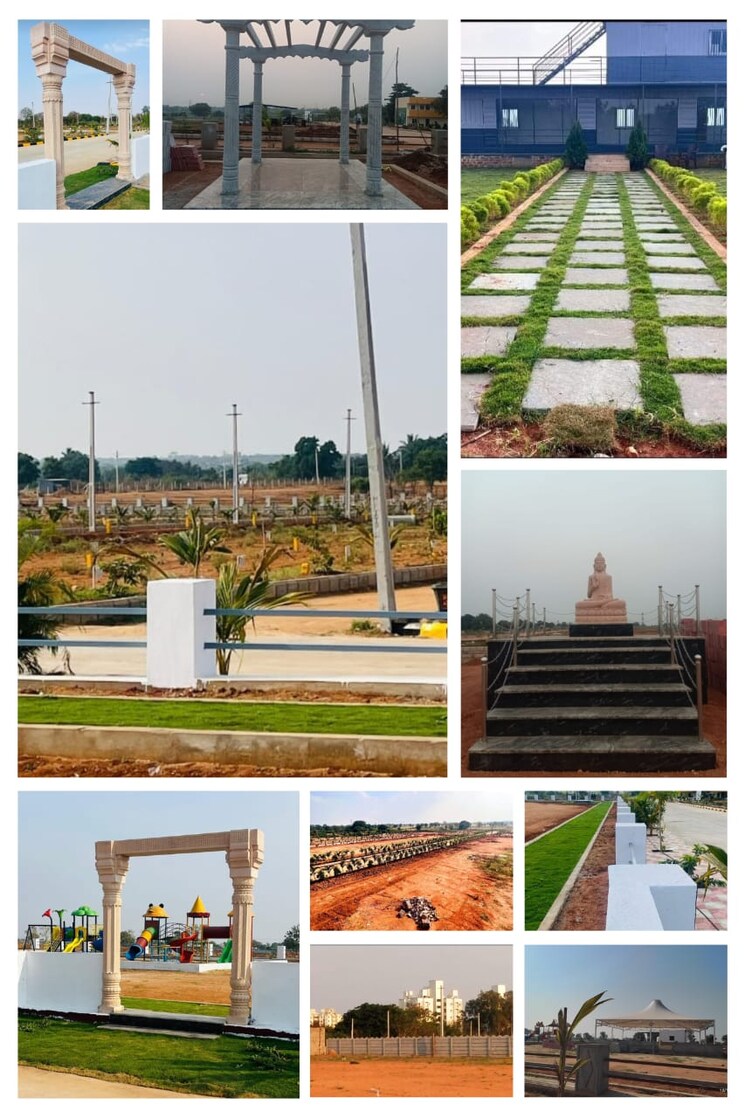 Exterior View, raj-iconic  160 Sq.Yd. Plot In Shadnagar Hyderabad 8110414