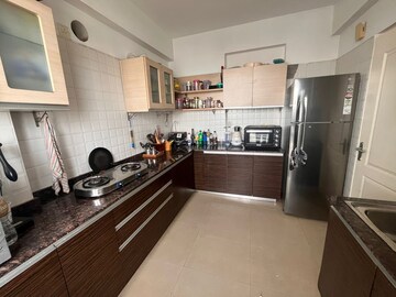 Kitchen in 2 BHK Builder Floor at Ansal Sushant Lok I, Sector 43 – for Rent