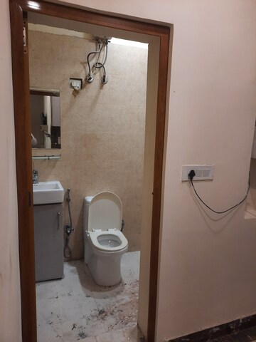 Bathroom in 1 RK Apartment at Sector 19, Dwarka – for Rent