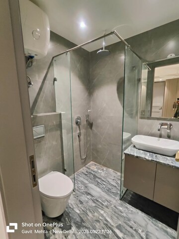 Bathroom in 4 BHK Builder Floor at Greater Kailash ii – for Sale