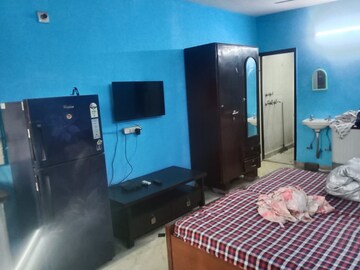 Bedroom in 1 RK Builder Floor at Rohini Sector 8 – for Rent