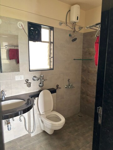 Bathroom in 2 BHK Builder Floor at Anandtara Sayajiraje Avenue, Mundhwa – for Rent