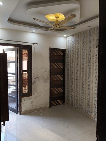 Building Lobby in 3 BHK Builder Floor at Dhakoli Village – for Rent