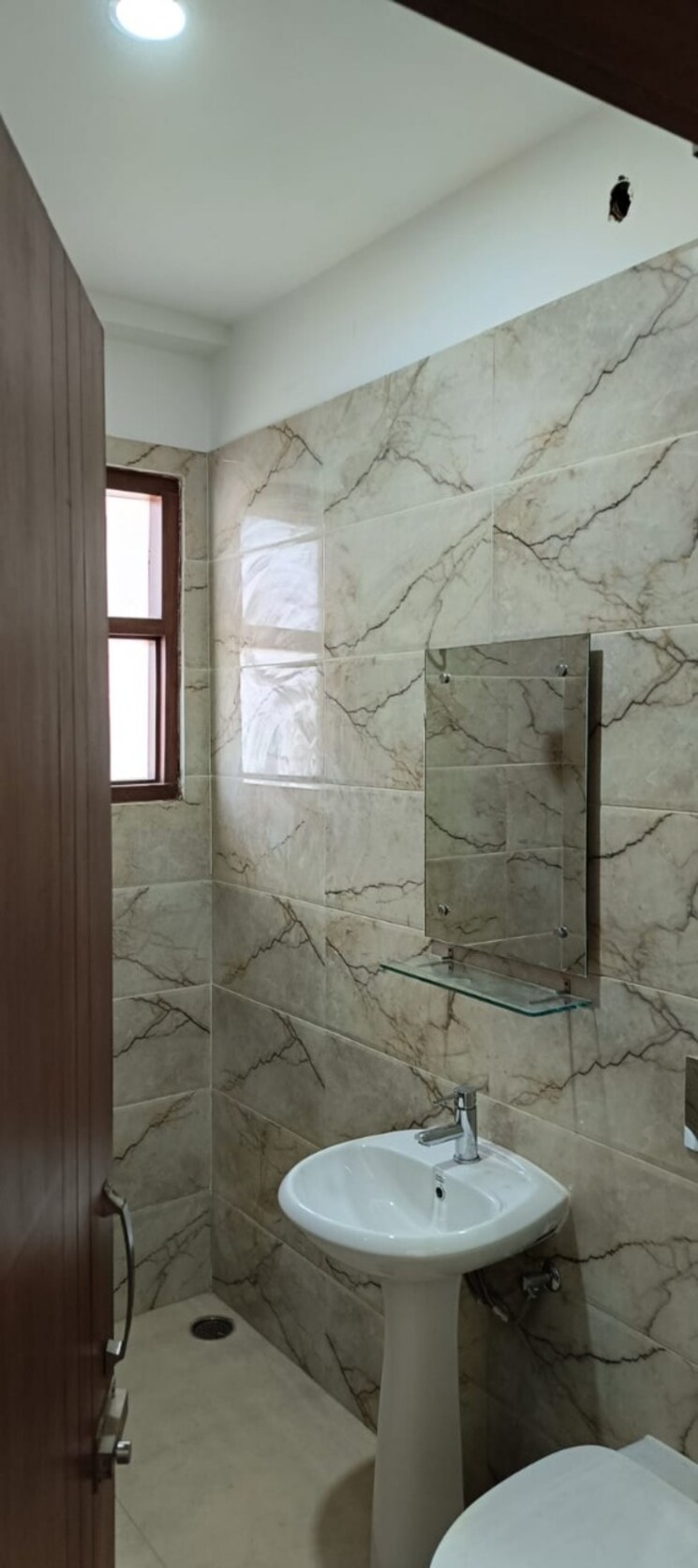 Bathroom, dhakoli village 3 Bedroom 1100 Sq.Ft. Builder Floor In Dhakoli Village Zirakpur 8110534