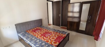 Bedroom in 2 BHK Builder Floor at Nyati Elysia, Kharadi – for Rent