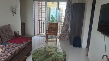 Living Room in 2 BHK Apartment at Marvel Shanti Heights, Kopar Khairane – for Rent