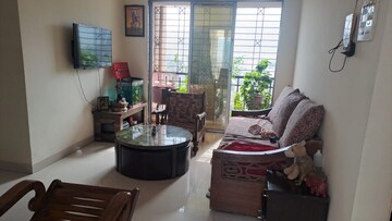 Living Room in 2 BHK Apartment at Marvel Shanti Heights, Kopar Khairane – for Rent