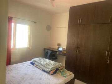 Bedroom in 3 BHK Apartment at Godrej Woodsman Estate, Hebbal – for Rent
