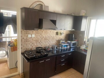 Kitchen in 3 BHK Apartment at Godrej Woodsman Estate, Hebbal – for Rent
