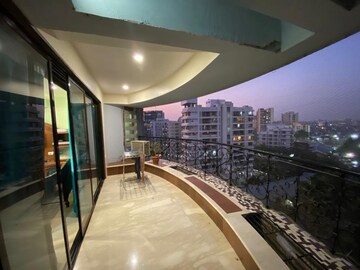 Balcony in 3 BHK Apartment at Shivtirth CHS Bandra, Bandra East – for Rent