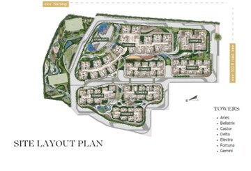 Master Plan in 3 BHK Apartment at Kokapet – for Sale