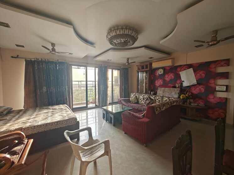 Living Room, tulsi-sagar 4 Bedroom 2400 Sq.Ft. Apartment In Nerul Navi Mumbai 8110742