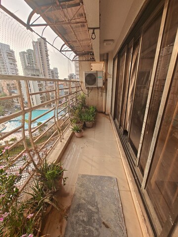 Balcony in 4 BHK Apartment at Tulsi Sagar, Nerul – for Sale