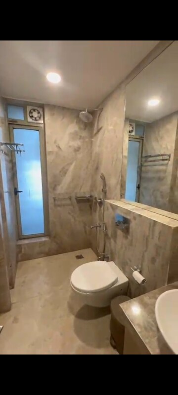 Bathroom in 3 BHK Apartment at Ankur CHS Andheri West, Andheri West – for Rent