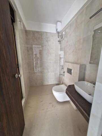 Bathroom in 2 BHK Apartment at Raymond Ten X Habitat, Pokhran Road No 2 – for Rent