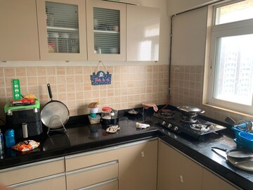 Kitchen in 1 BHK Apartment at Naupada – for Rent