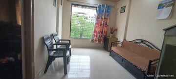 Living Room in 1 BHK Apartment at Sridhar Heights, Dombivli West – for Rent