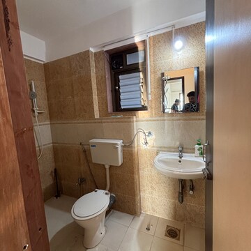 Bathroom in 2 BHK Apartment at Mahavir Universe, Kukreja – for Rent