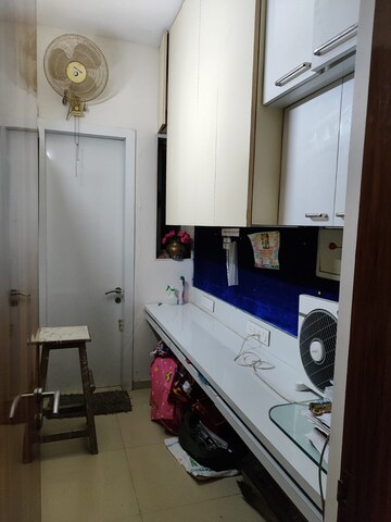 Kitchen in 3 BHK Apartment at Lodha Grandeur, Prabhadevi – for Rent