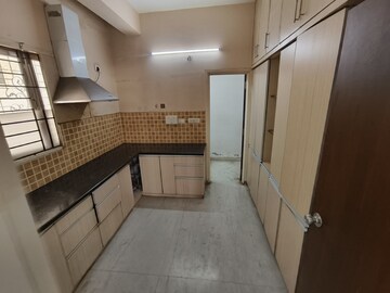 Kitchen in 3 BHK Apartment at Banjara Hills – for Rent