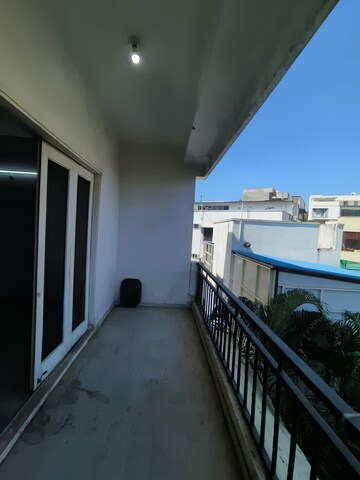 Balcony in 3 BHK Apartment at Banjara Hills – for Rent