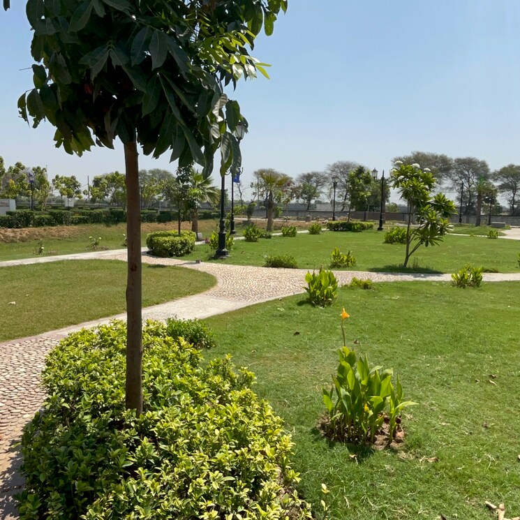 Garden, omaxe-city-omaxe-heights  124 Sq.Yd. Plot In Palwal Faridabad 8110989