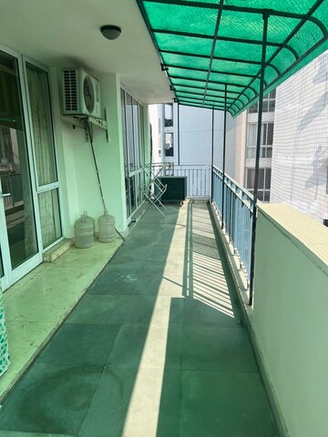 Balcony in 3 BHK Apartment at Vatika City, Sector 49 – for Rent