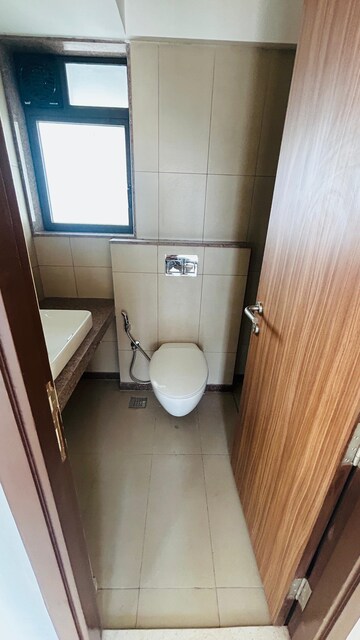 Bathroom in 2 BHK Apartment at Shapoorji Pallonji Vicinia, Powai – for Rent