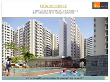 2 BHK Apartment – Exterior View View at Ekta Parks Ville, Virar West - for Rent