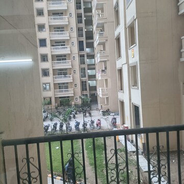 Balcony in 3 BHK Apartment at Amrapali Silicon City, Sector 76 – for Rent