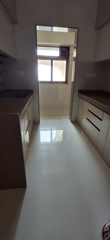 Kitchen in 2.5 BHK Apartment at Lotus Sky Garden, Malad West – for Rent