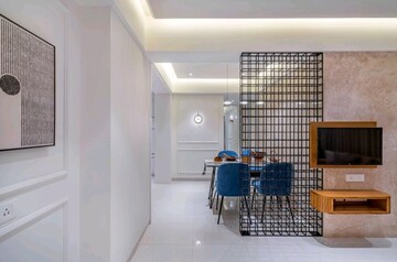 Living Room in 2 BHK Apartment at Arise Florus, Gota – for Rent