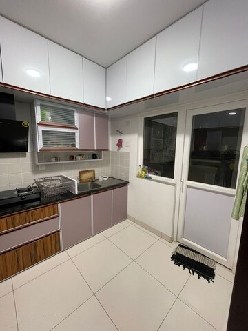 Kitchen in 2 BHK Apartment at Puravankara Palm Beach, Hennur – for Rent