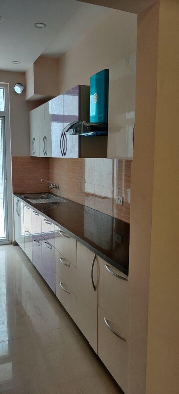 Kitchen in 3 BHK Builder Floor at Omaxe New Chandigarh, North Mullanpur – for Rent