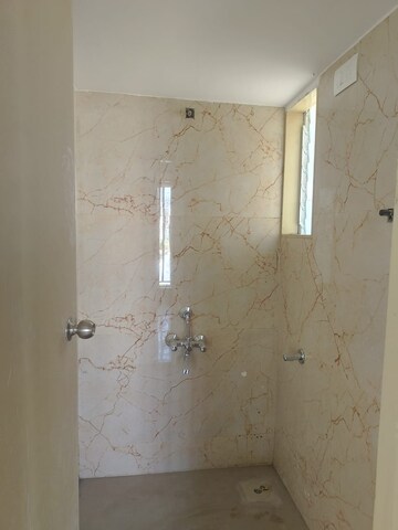 Bathroom in 1 BHK Apartment at Sumathinath Shalibhadra Amora, Nalasopara West – for Rent