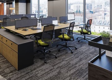 Team Area in  Office Space at Satelite Gazebo, Andheri East – for Rent