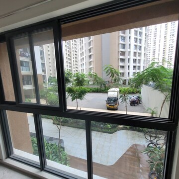 Balcony in 1 BHK Apartment at Lodha Crown Quality Homes, Majiwada – for Rent