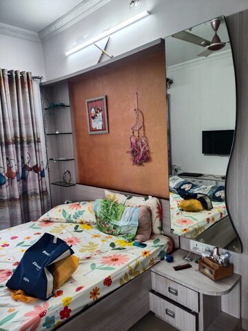 Bedroom in 1 BHK Apartment at One Hiranandani Park, Ghodbunder Road – for Rent